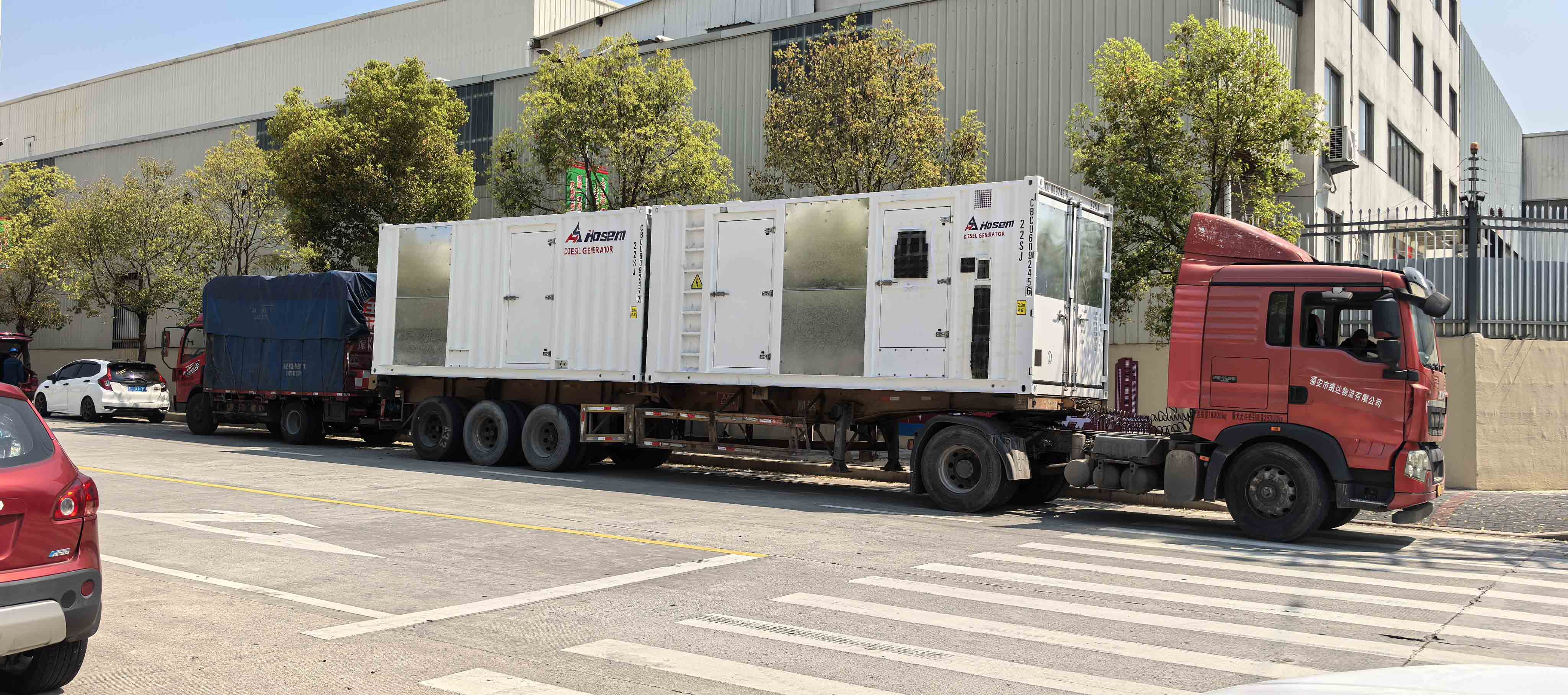 4 x 1000kVA Diesel Generator Sets for Power Plant in Chad, Africa