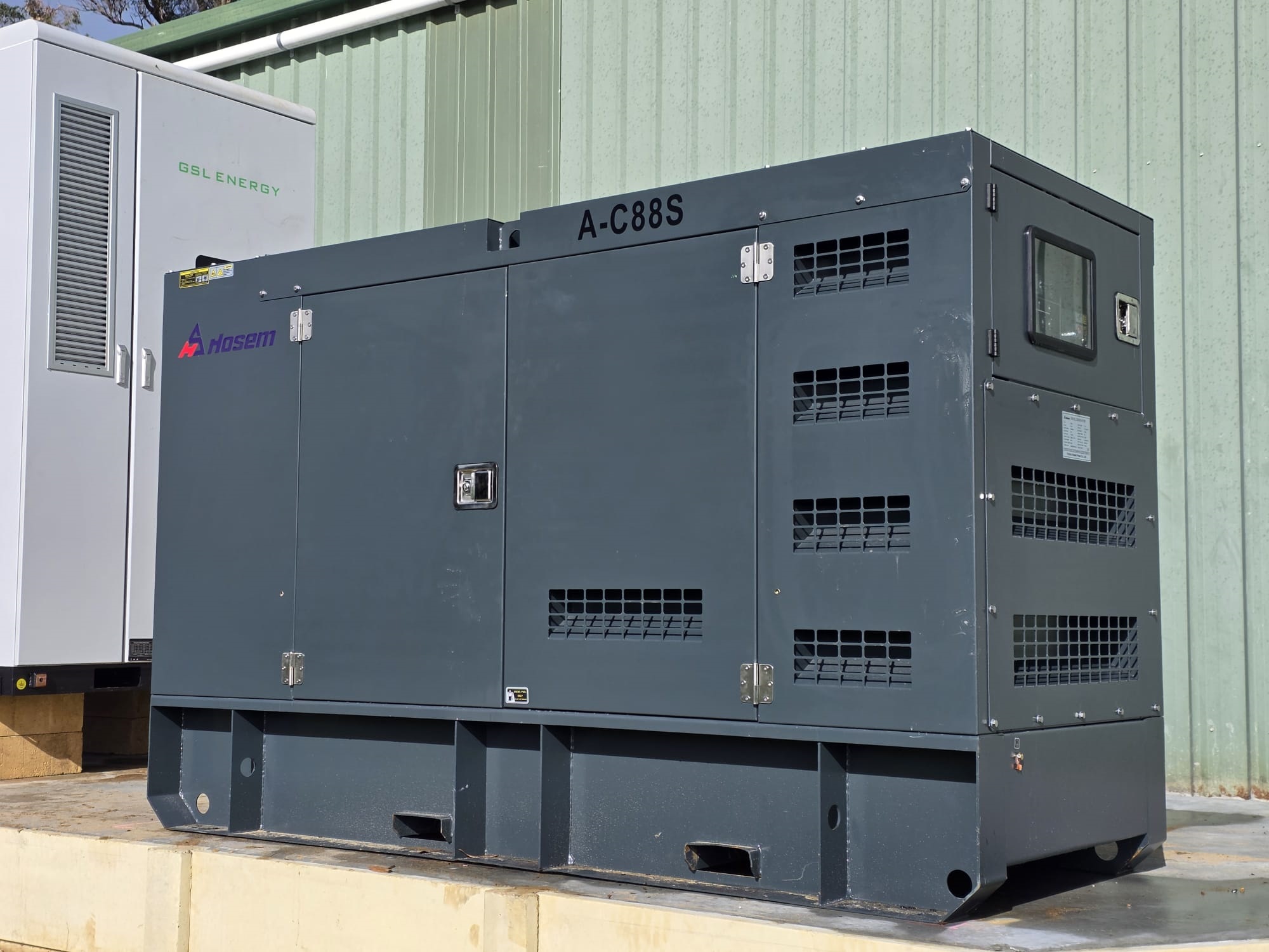 80kVA Cummins Diesel Generator Successfully Installed in Australia | Hosem Power