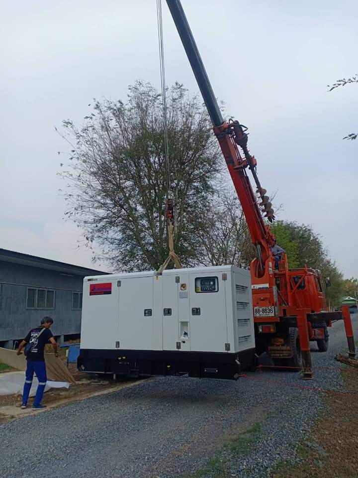 Groupe électrogène Cummins 100kVA pour ferme au Cambodge
