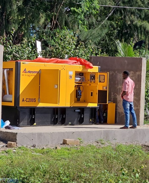 200kVA Cummins Diesel Generator Installed in Zanzibar, Tanzania for Hotel Power Supply