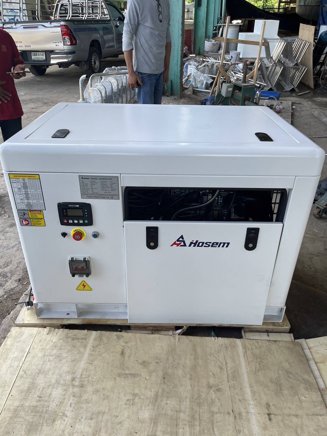 10 kW Quiet Marine Generator Delivery and Commission in Thailand