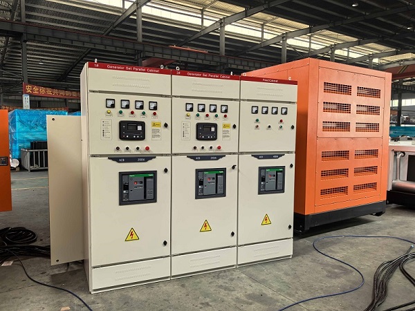 Supplying 2 Units of 1000kW Cummins Generators to Ecuador with Synchronization Panels